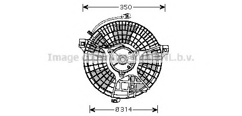 PRASCO MS7518 Fan, radiator